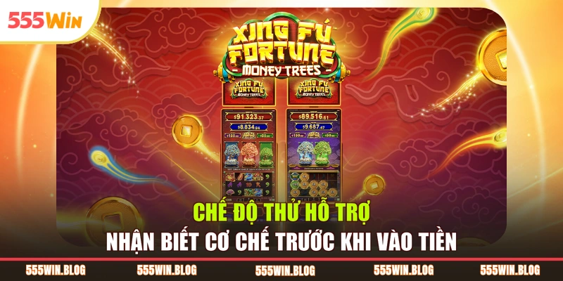 Chế độ thử hỗ trợ nhận biết cơ chế trước khi vào tiền